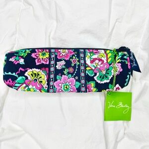 Vera Bradley On A Roll Travel Case in Retired Petal Paisley NWT